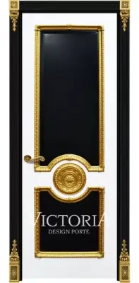 237 Симбирск Черно белая Патина Золото