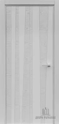 Двери шпон Trend Chiaro Patina Argento (Ral 9003)