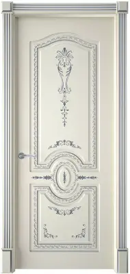 Двери эмаль Диамант Эмаль слоновая кость