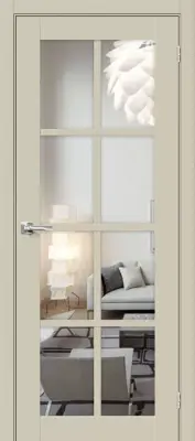 Двери экошпон Парма (Parma) 1222 магнолия