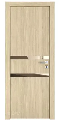 513 Дуб светлый/зеркало Бронза