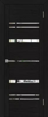 Двери экошпон UniLine 30027 Шоко велюр