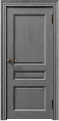 Двери экошпон Соренто (Sorrento) 80012 Атрацит Soft touch