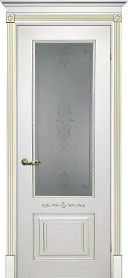 Смальта 04 Белый ral 9003 патина золото