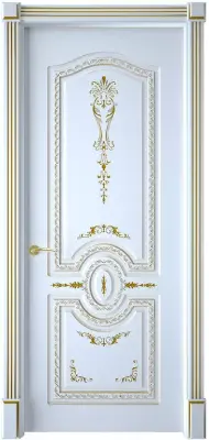 Двери эмаль Диамант Эмаль белая