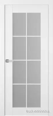 Френч 8 со стеклом Эмаль белый