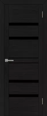 Двери экошпон UniLine 30030 Шоко велюр