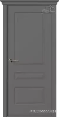 Роялти глухая Эмаль графит