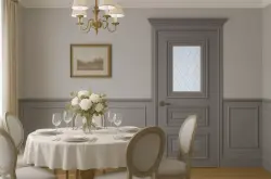 Палаццо 3/1 со стеклом Эмаль светло-серый