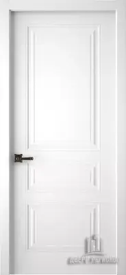 Двери эмаль Богемия 3 белая эмаль