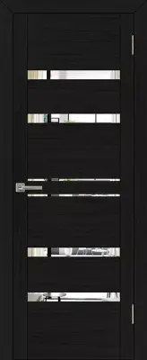 Двери экошпон UniLine 30030 Зеркало Шоко велюр