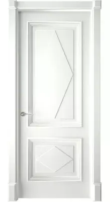 Двери эмаль Милан эмаль белая