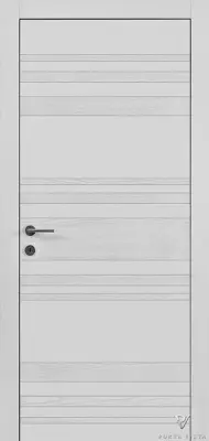 Двери шпон Сканди 6 Цвета на выбор