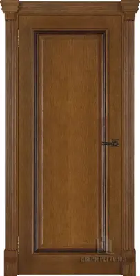 Двери шпон Тоскана (широкий фигурный багет) Дуб Patina Antico