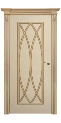 Флоренция-3 эмаль RAL9001+патина золото эмаль RAL9001 + патина золото