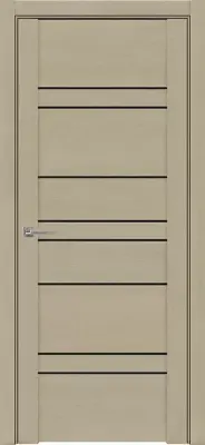 Двери экошпон UniLine 30032 SoftTouch Кремовый Soft touch