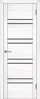 Двери экошпон UniLine 30026 Белый велюр