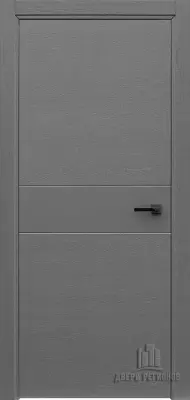 Двери шпон Fusion 1 Grigio (Ral 7015)
