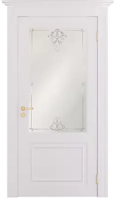 Двери экошпон Palermo 400010 Снежная королева