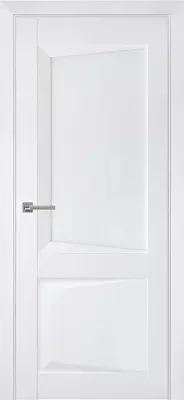 Двери экошпон Перфекто (Perfecto) 108 Белый бархат