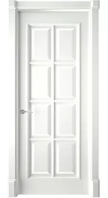 Двери эмаль Прованс 1 эмаль белая