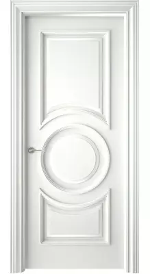 Двери эмаль Прованс 3 эмаль белая