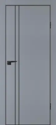 P-20 черный молдинг PET, кромка ABS черная c 4-х ст. Серый матовый