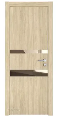 512 Дуб светлый/зеркало Бронза