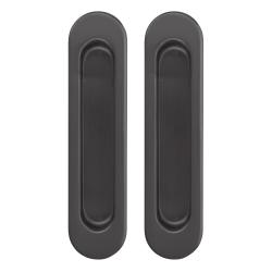 Ручка Armadillo (Армадилло) для раздвижных дверей SH010-BPVD-77 Вороненый никель