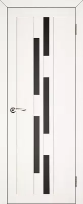 Двери экошпон LIGHT 2198 Белый велюр