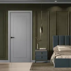 Стелла 1 глухая Эмаль светло-серый