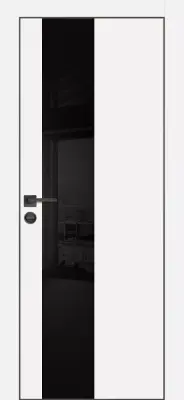 PX-6 черная кромка с 4-х ст. Белый матовый