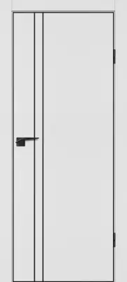 P-20 черный молдинг PET, кромка ABS черная c 4-х ст. Белый матовый