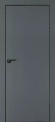 P-1 кромка ABS черная c 4-х ст. Графит матовый