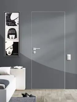 PX-0 Invisible кромка AL мат. с 4-х ст. белый грунт