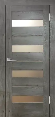 Бавария 02 3Д-Люкс Дуб эдисон серый