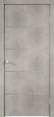 TECHNO H4 Муар светло-серый