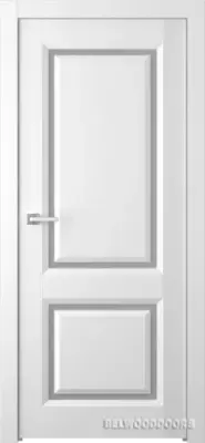 Платинум 2 со стеклом Эмаль белый