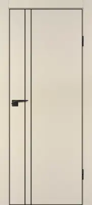 P-20 черный молдинг PET, кромка ABS черная c 4-х ст. Бежевый матовый