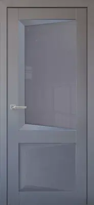 Двери экошпон Перфекто (Perfecto) 108 Серый бархат