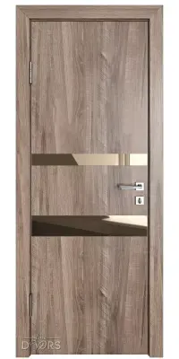 512 Орех седой светлый/зеркало Бронза