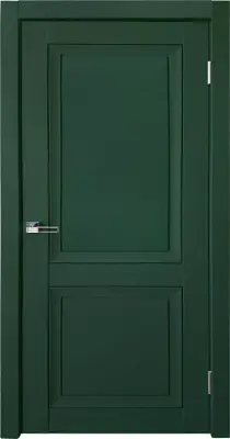 Двери экошпон Деканто (Decanto) 1 Зеленый бархат