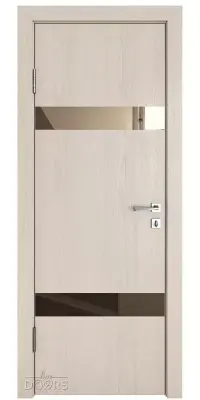 502 Ясень капучино/зеркало Бронза