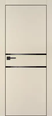 PX-18 черная кромка с 4-х ст. Бежевый матовый