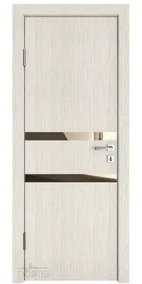 513 Белая лиственница/зеркало Бронза