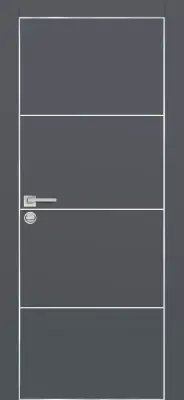 PX-2 AL кромка с 4-х ст. Графит матовый