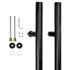Ручка-скоба Fuaro (Фуаро) PULL.PH32/1200.22 INOX 304 (PH-22-32/1200-INOX) BLACK