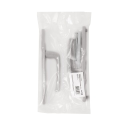 Ручка Punto (Пунто) на планке HANDLE.85.25.67-75 RAL 9006 серый