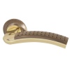 Ручка Armadillo (Армадилло) раздельная R.LD54.Libra26 (Libra LD26) AB/GP-7 бронза/золото