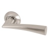 Ручка Armadillo (Армадилло) раздельная R.LD54.Columba (Columba LD80) SN/CP-3 матовый никель/хром